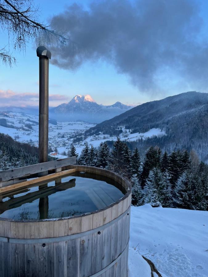 Kreitalm - Kraftplatz Im Salzkammergut Neukirchen  Extérieur photo
